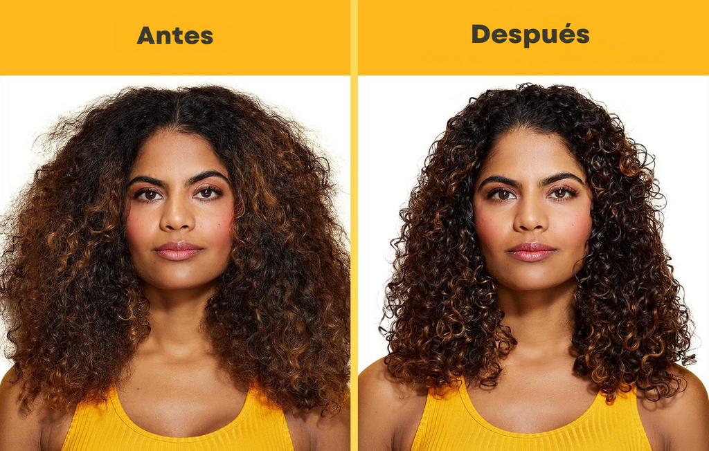 Coccola Curly Hair Mask con Keratina y Aceite de Coco – Antifrizz e Hidratación para Cabello Rizado y Seco