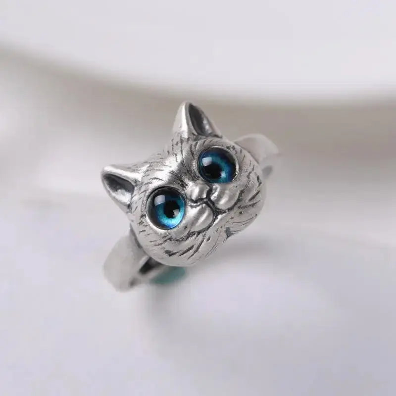 BigEyes - Anillo Ajustable en Plata (Oferta limitada 2X1)