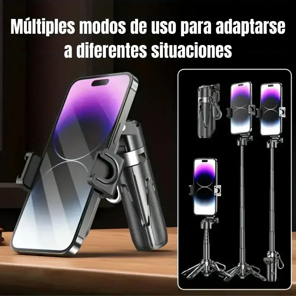 Trípode Mini P15™ 3 en 1 con Control Remoto