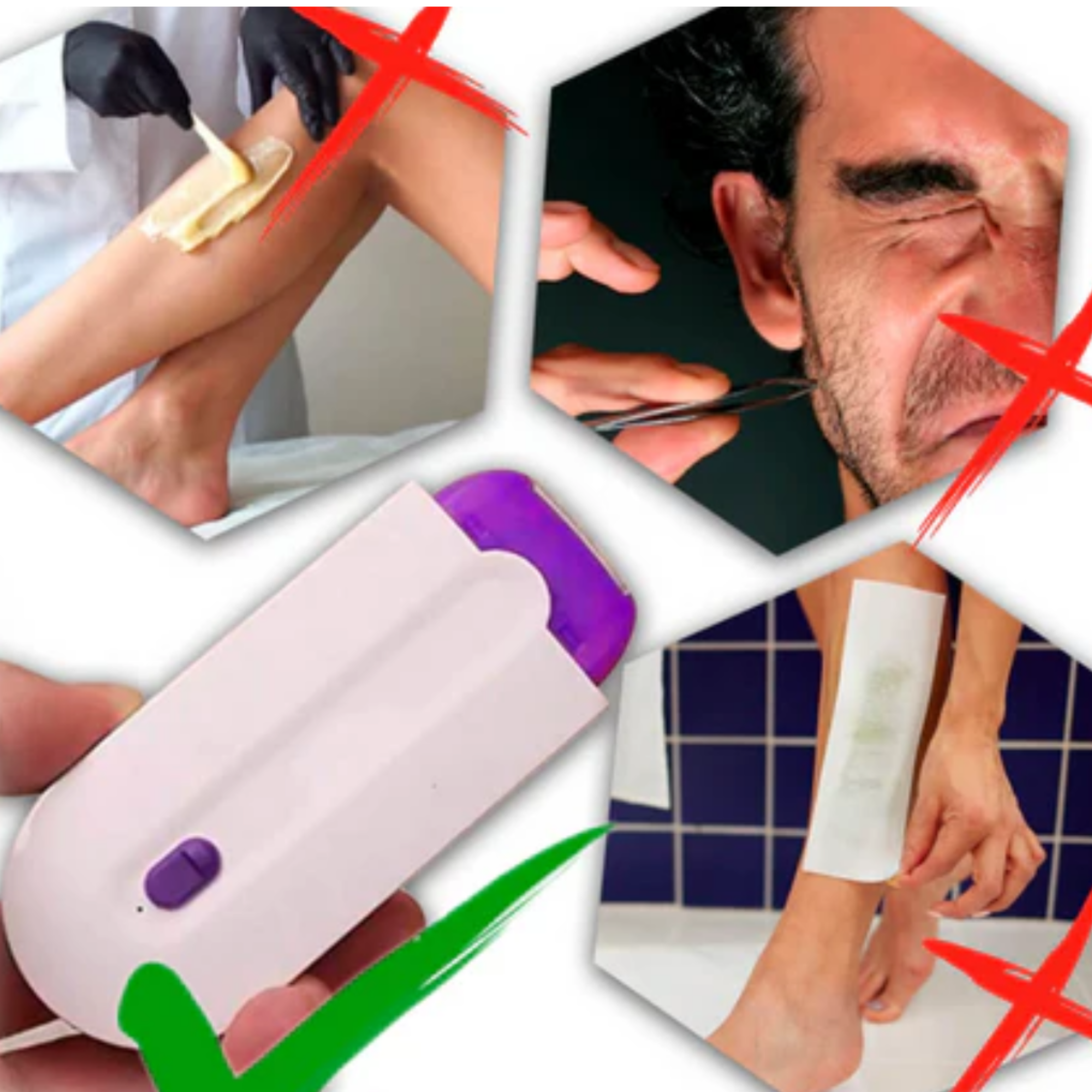 Glow™ Laser Hair Remover – ¡Adiós al vello sin dolor ni esfuerzo!