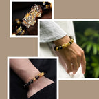 Pulsera Feng Shui PiXiu de Abundancia y Protección con Obsidiana Negra