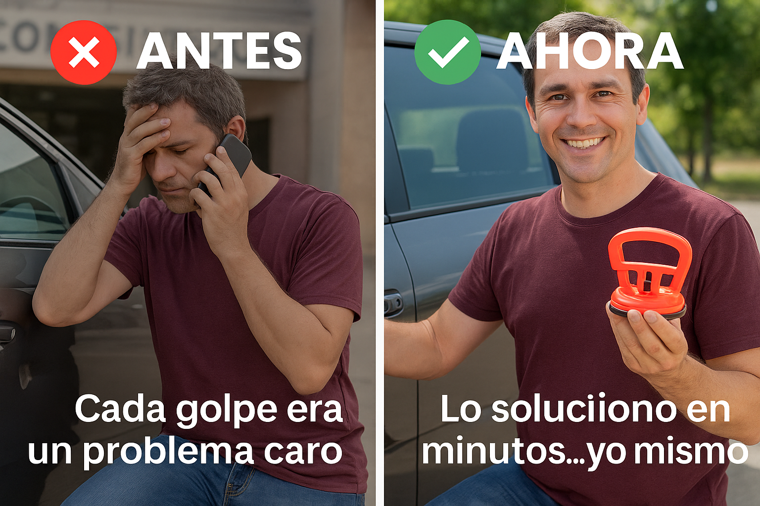 Despídete de las Abolladuras — Repara tu Auto en Minutos