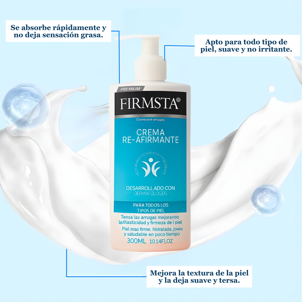 Crema reafirmante avanzada Firmsta Oferta 2x1: reafirma, reafirma y da luminosidad de forma natural