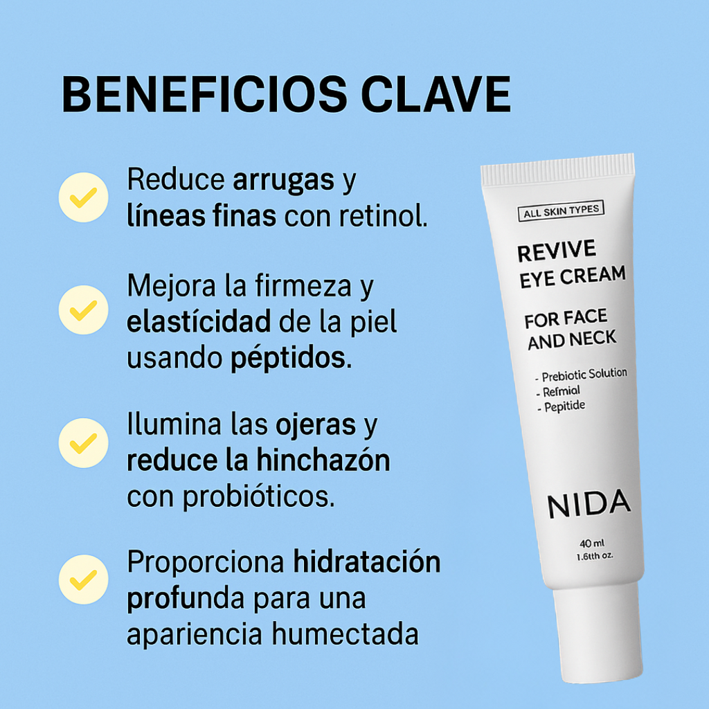 NidaGlow™ – Crema Antiedad con Colágeno y Efecto Rejuvenecedor 2x1 OFERTA