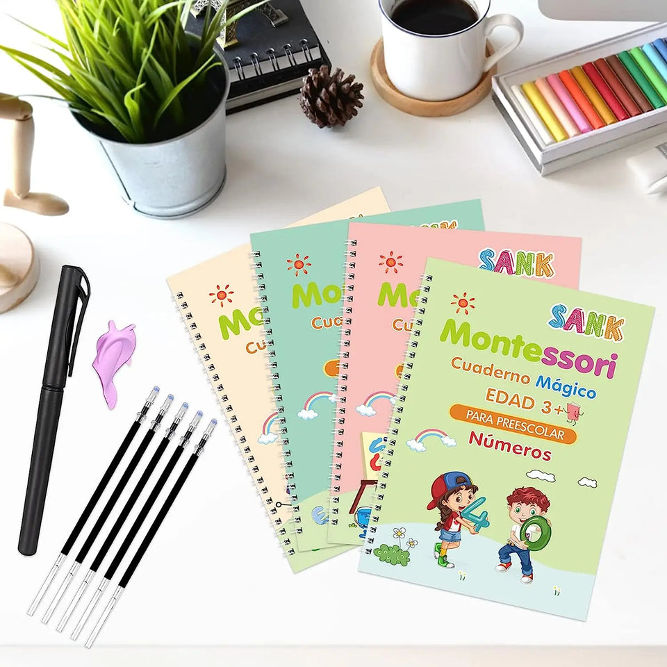 Mi primer cuaderno de práctica de escritura para niños
