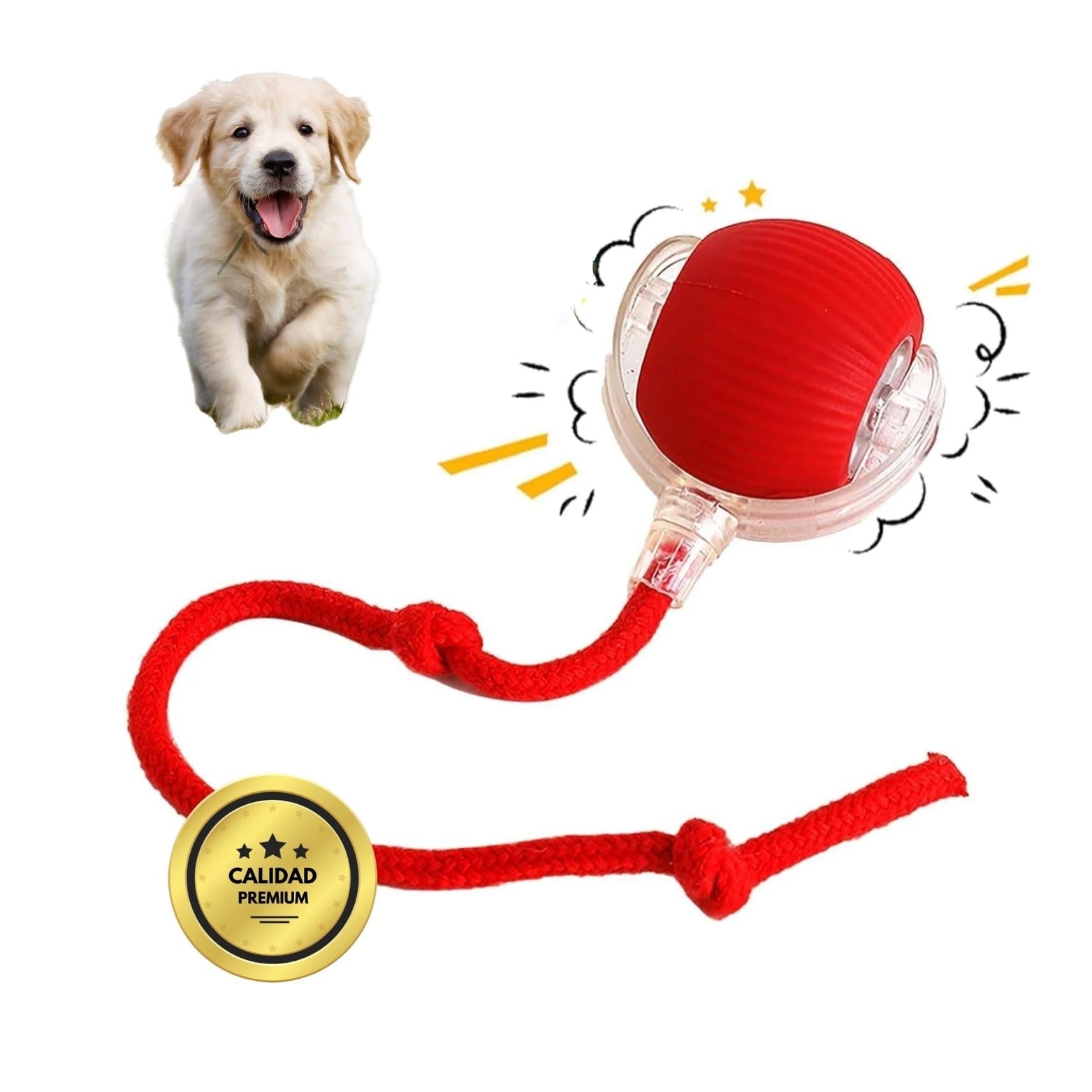PELOTAVIVA™ - Pelota de aventura interactiva para tus perritos